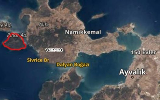 CUNDA ADASI’NDA ACİL SATILIK ZEYTİNLİK TEK TAPU ARSA