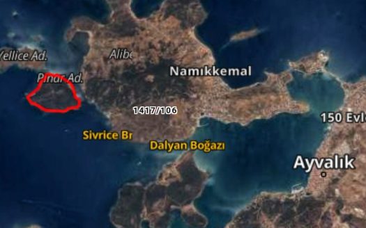 CUNDA ADASI’NDA BOĞAZI GÖREN MUHTEŞEM KONUMLU SATILIK ARSA